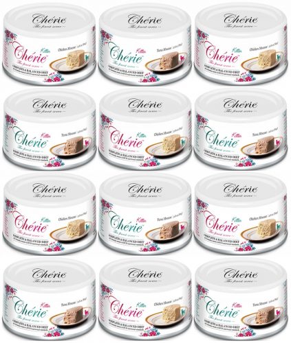  Cherie Kitten Mousse Chickenem mousse di pollo per gattini lattina da 80 g