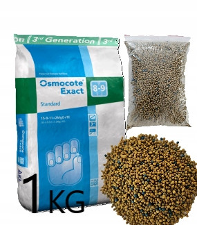 Fertilizzante da giardino - Concime granulato multicomponente Osmocote 1 kg 1 l