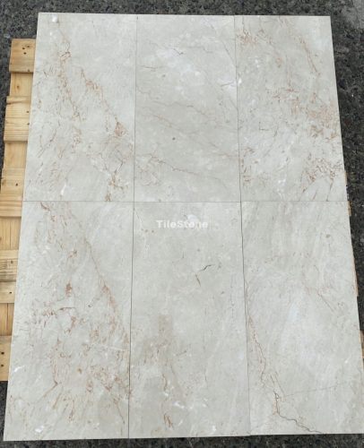 Piastrelle in marmo Crema Fantasy 60 cm x 90 cm x 2 cm