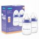  LANSINOH Set di 2 biberon da 160 ml + tettarelle