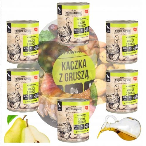  Wiejska Zagroda anatra alimento umido 0,8 kg