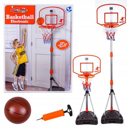 Accessori basket per bambini - Set da basket Grande pompa per palloni da basket con tabellone da basket con ago