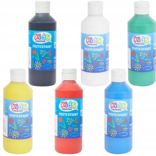  Colori per poster creativi per bambini 1 pz. x 250 ml + 5 altri prodotti