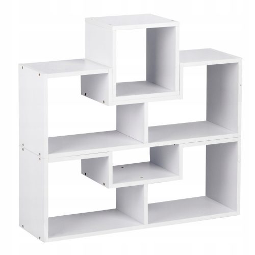  Cassettiera ModernHome, ripiano, 63 x 24 x 80 cm, bianco opaco