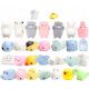  Mini squishy in rilievo con animali Kawaii Mochi da 30 pezzi