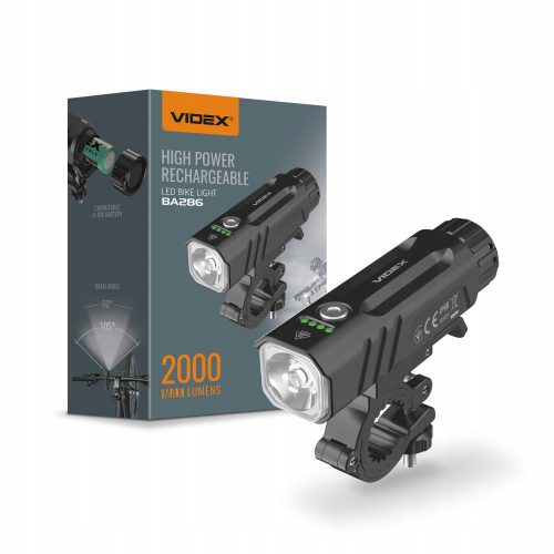  Illuminazione per bicicletta Videx VLF-BA286 Batteria da 2000 lm