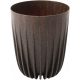  Vaso da fiori Lamela 39 cm x 39 x 46,3 cm diametro 39 cm in plastica tonalità marrone e beige