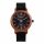  Orologio BEWELL ZSW170AL in legno dalwood rosso con cinturino in pelle