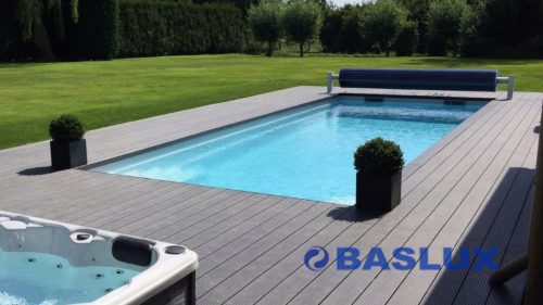 Piscina rettangolare Baslux 630 x 310 cm