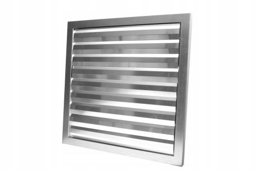 Ventilatore da parete Dospel, griglia di ventilazione RKŻ, diametro feritoia 630 mm, alluminio