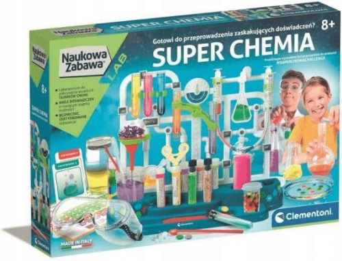  Set Clementoni Divertimento scientifico Super chimica