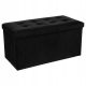  Panca Atmosphera con contenitore 78 x 38 x 38 cm nero