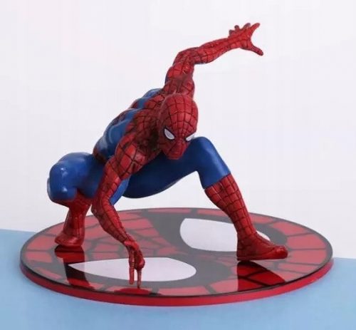  Statuetta torta Spiderman con supporto 13,5 cm