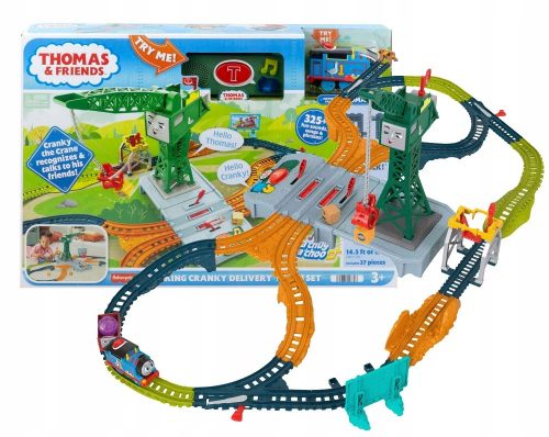  Il Trenino Thomas e i suoi amici gru parlante Karolek Mega Track Set versione in lingua polacca HRC35