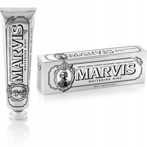  Dentifricio sbiancante Marvis con fluoro Whitening Mint 85ml