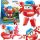  Figura dell'aereo robot Super Wings Flip