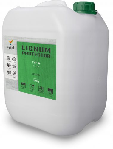 Lignum Protector TIPO A 20kg 1:19 Impregnazione del legno durevole e non lavabile