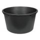  Vaso da fiori Hermes 60 cm x 60 x 33 cm, plastica nera