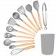 DA64A SET Utensili CUCINA ACCESSORI CONTENITORE 12 ELEMENTI