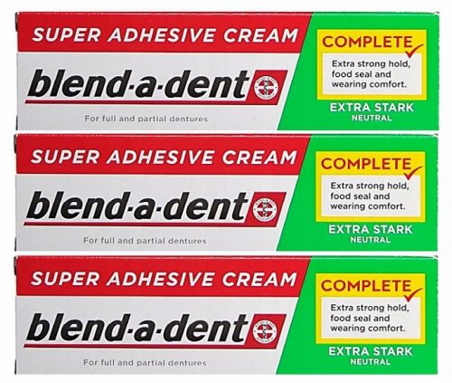  Adesivo per protesi Blend-a-dent Extra Stark 47 g