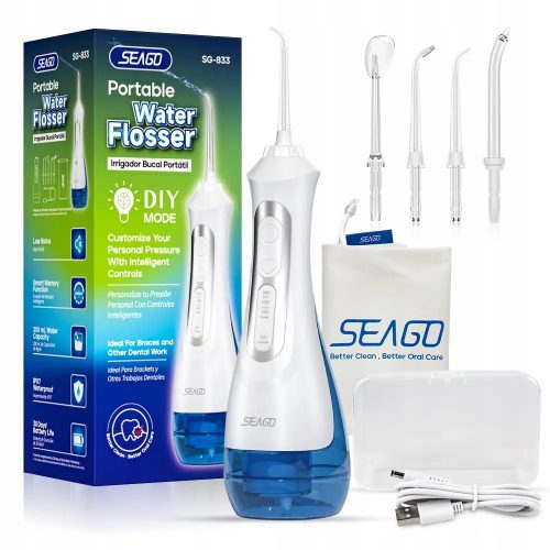  Irrigatore wireless Seago SG-833, bianco