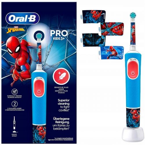  SPAZZOLINO DA DENTI PER BAMBINI ORAL-B VITALITY PRO 103 SPIDERMAN