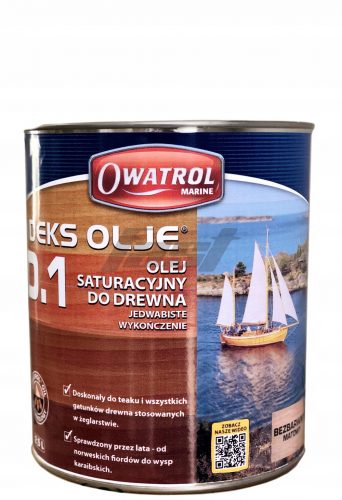 Olio protettivo per legno Owatrol D1, incolore, 2,5 l