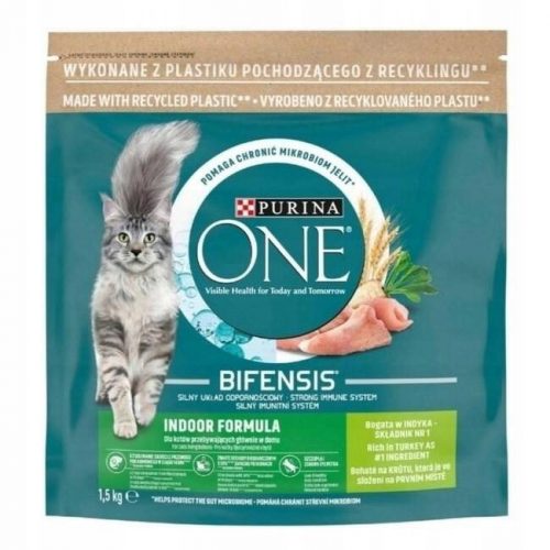  Purina ONE tacchino alimento secco 1,5 kg