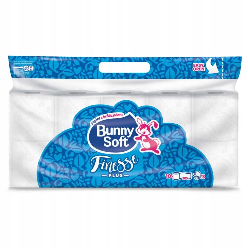 Carta igienica non profumata Bunny Soft 10 pz.