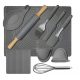 Set silicone 10 pezzi grigio 019283 + Set di accessori per il prodotto SILICONE BOARD