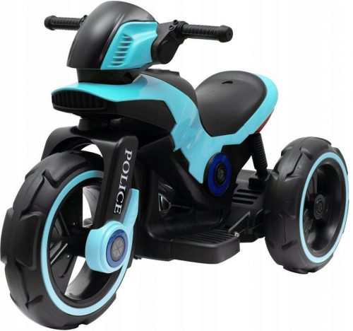  Motocicletta a batteria della Baby Mix Police, di colore blu