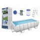 Piscina da giardino - Piscina con cornice rettangolare Bestway 404 x 201 cm