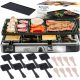  Barbecue, raclette, griglia elettrica tradizionale Adler AD6616 nero 1400 W