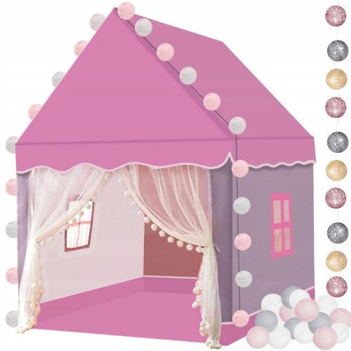 Tenda per bambini - Casa tenda per bambini TENDA CASA CASTELLO PALAZZO PER BAMBINI CON LUCI LED 3 anni +