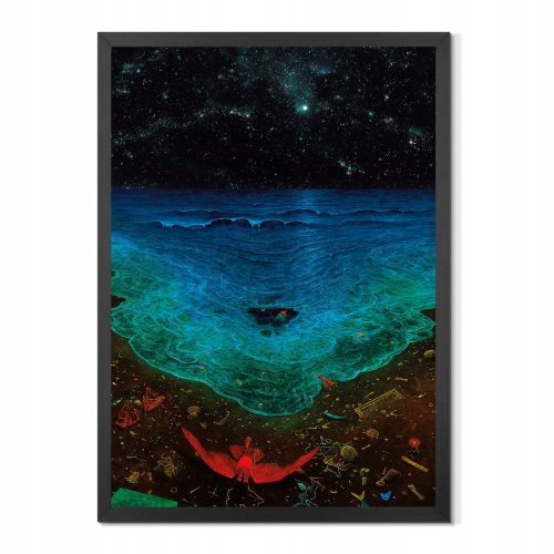 Poster Zdzisław Beksiński arte in cornice 50 x 70 cm