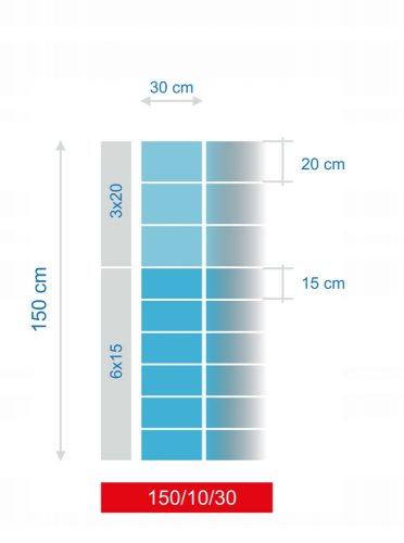 Maglia, rete del cancello - RETE RECINTO FORESTALE 150/10/30 L 50m + SKOBLE Mostostal-Met