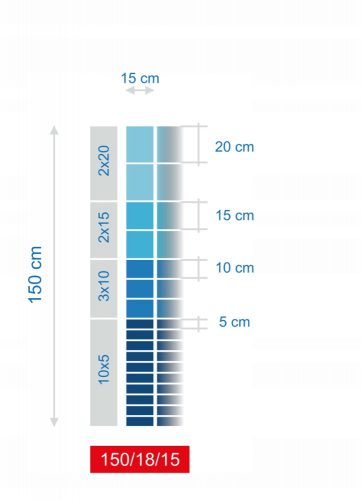 Maglia, rete del cancello - RETE RECINTO FORESTALE 150/18/15 L 50m + SKOBLE Mostostal-Met