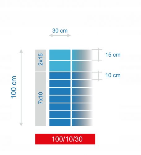 Maglia, rete del cancello - RETE RECINTO FORESTALE 100/10/30 L 50m + SKOBLE Mostostal-Met