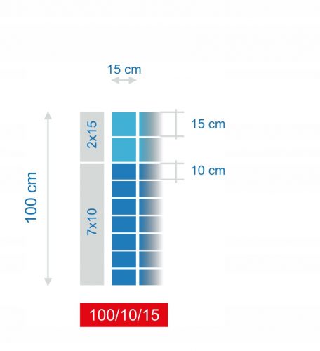 Maglia, rete del cancello - RETE RECINTO FORESTALE 100/10/15 L + SKOBLE 50m