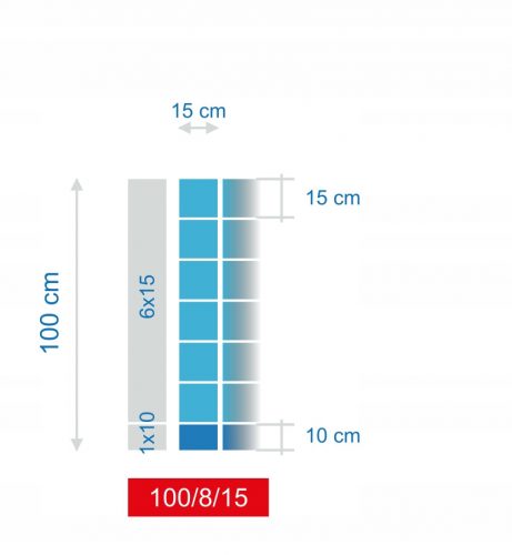 Maglia, rete del cancello - RETE RECINTO FORESTALE 100/8/15 L + SKOBLE 50m