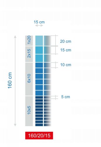 Maglia, rete del cancello - RETE DI RECINZIONE FORESTALE 160/20/15 M 50m + SKOBLE Mostostal-Met