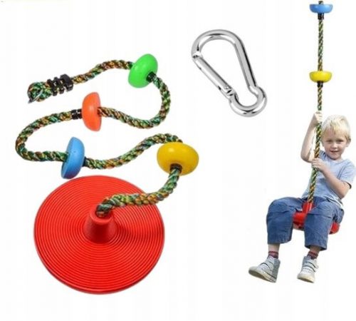 Altalena per bambini FILLO 2in1 con corda da arrampicata