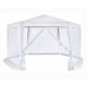 Tenda da giardino, padiglione - Padiglione Statore 6 pareti 4 x 4 x 2,45 m