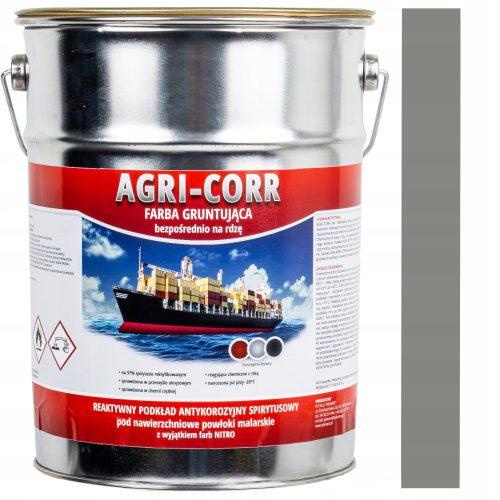 Corr-Stal vernice per nave grigia per ruggine, 5 l