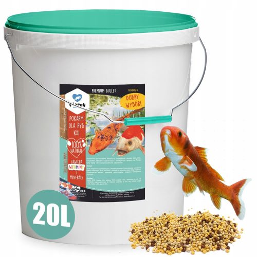  CIBO PER CARPA KOI FISH POND MIX 20L