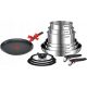  Tefal INGENIO EMOTION START&COOK set di pentole, acciaio inossidabile, 11 pz.