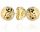  ORECCHINI IN ORO E DIAMANTI BALLS BALLS PERNO 333 INCISIONE 4 MM