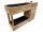  Box da balcone 35 x 120 cm in legno