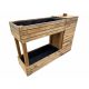  Box da balcone 35 x 120 cm in legno