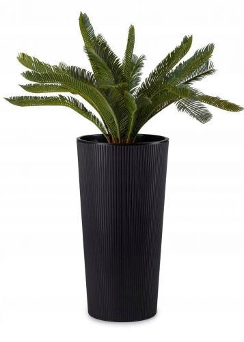  Vaso da fiori HowHomely 57 cm x 29,5 x 57 cm diametro 30 cm plastica nera